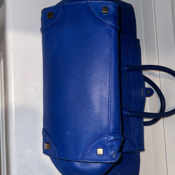 Celine Blue Tote Bag 1500$ - Picture 10 of 16